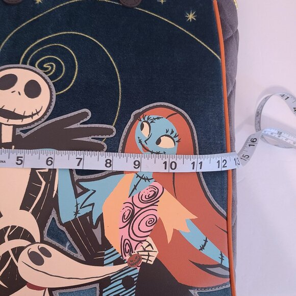 Disney Loungefly Nightmare Before Christmas Jack & Sally Tote Bag - Picture 10 of 11